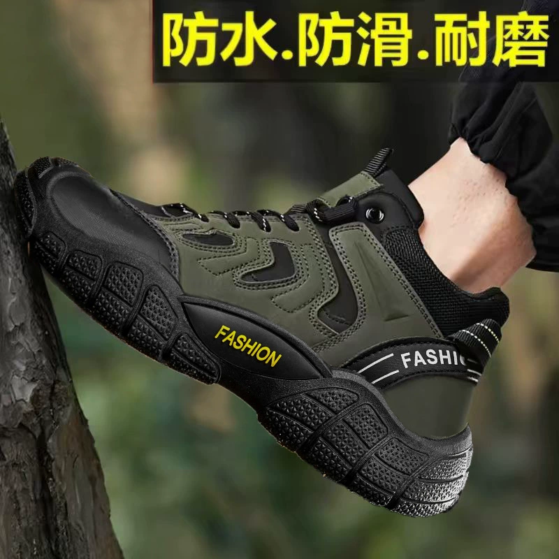Zapatos de senderismo para hombre Primavera 2026, transpirables, resistentes al desgaste, seguridad laboral