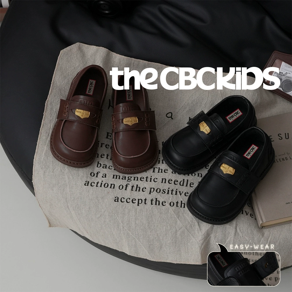 XSHX 246365 Kinder Loafers, Vintage Münz-Loafers, Schuhschuhe, Unisex, Frühling Herbst · MOHE China shoe factory