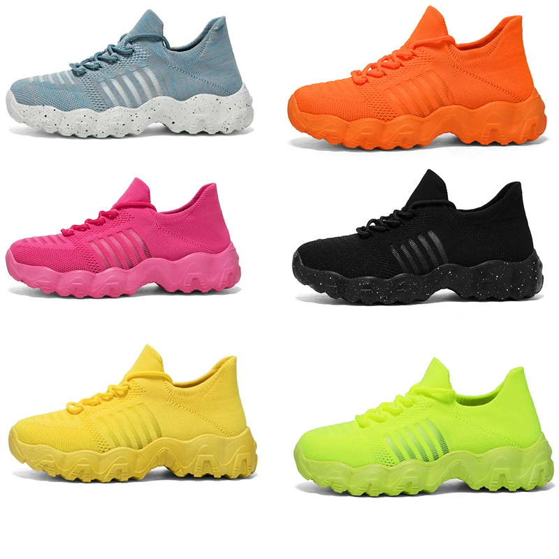 Export chaussures de sport chaussettes homme femme, printemps maille respirante, voyage décontracté, couple, ultra-légères, semelle souple · MOHE China shoe factory