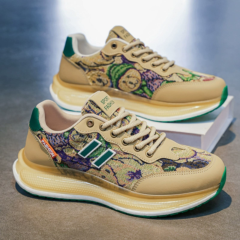 Chaussures de running homme été 2026 à coussin d'air respirantes rétro jeunesse décontractées sneakers modèle 2056 · MOHE China shoe factory