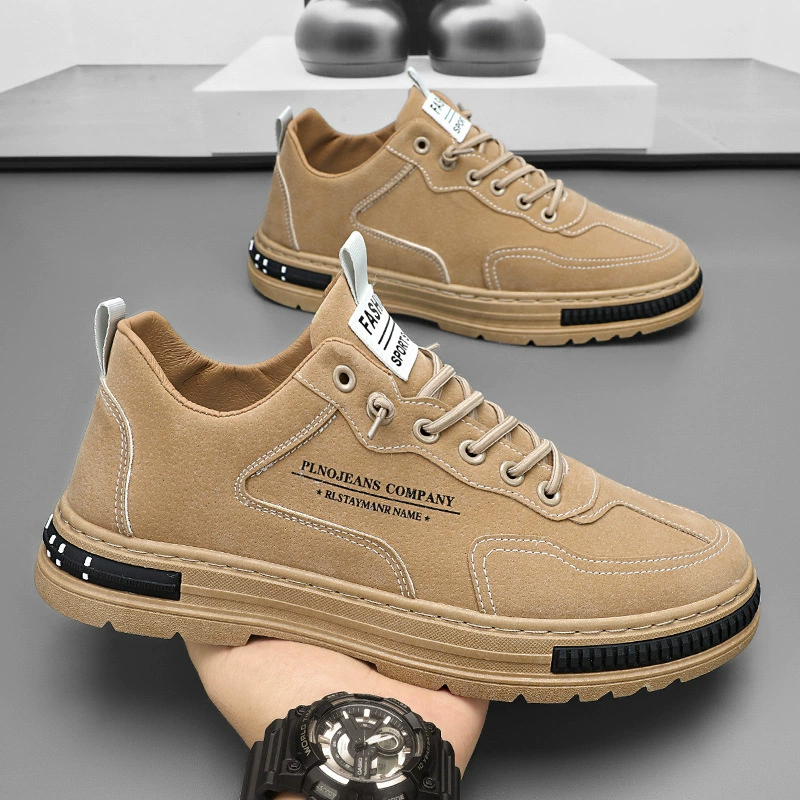 Zapatos de trabajo casuales para hombre 2026 Invierno Antideslizantes Impermeables Zapatillas de caña baja