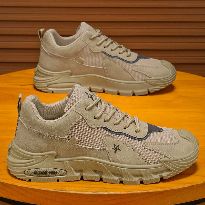 Zapatos de seguridad de trabajo para hombre, primavera 2026, antideslizantes, transpirables, casuales