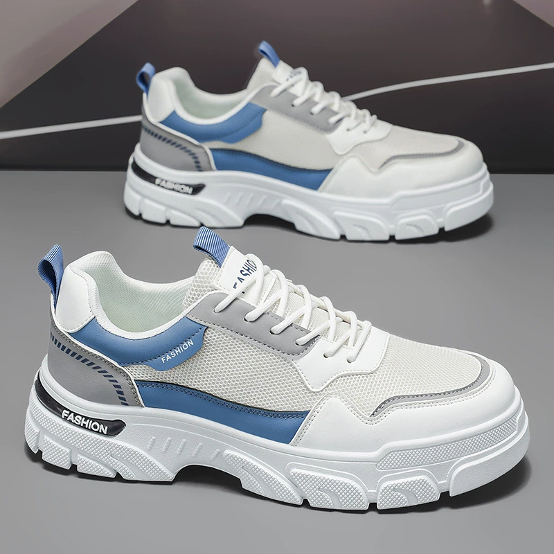 Botas de Trabalho Masculinas Primavera 2026, Mesh Respirável, Sola Grossa, Estilo Martin