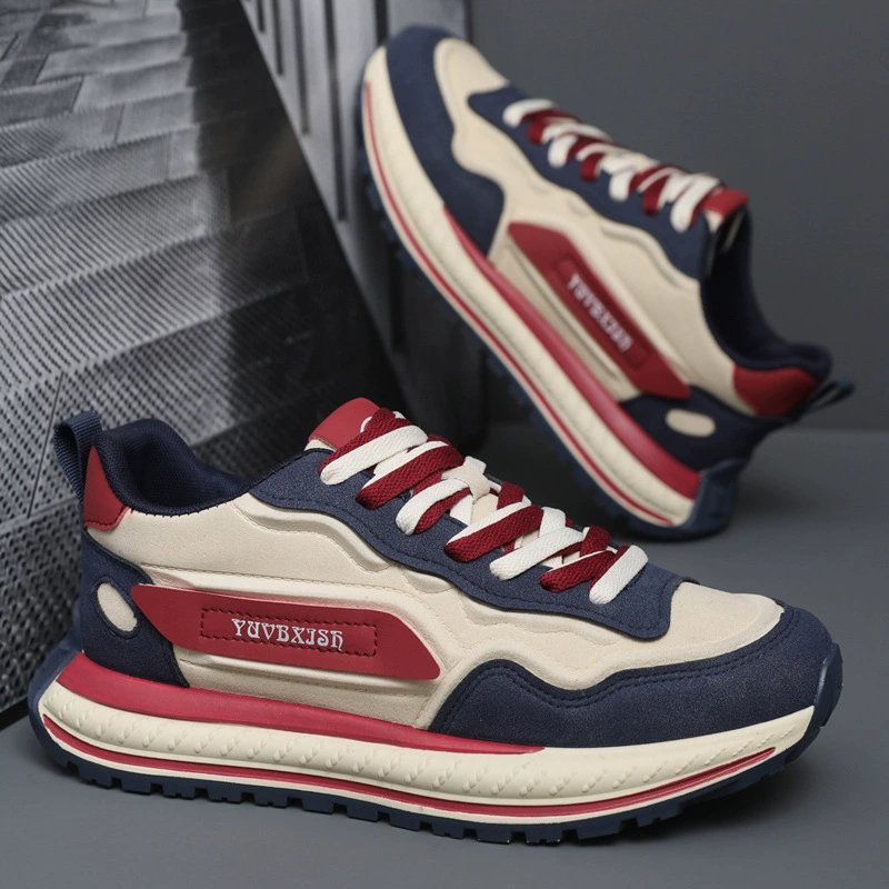 Baskets blanches pour homme 2026 nouveau printemps, toile respirante, légères, basses, décontractées