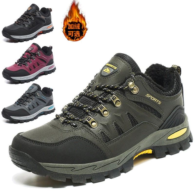 Zapatos de Senderismo Nuevos para Hombre, Invierno, Forro Polar, Cálidos, Gruesos, Viaje, Camping, Pareja