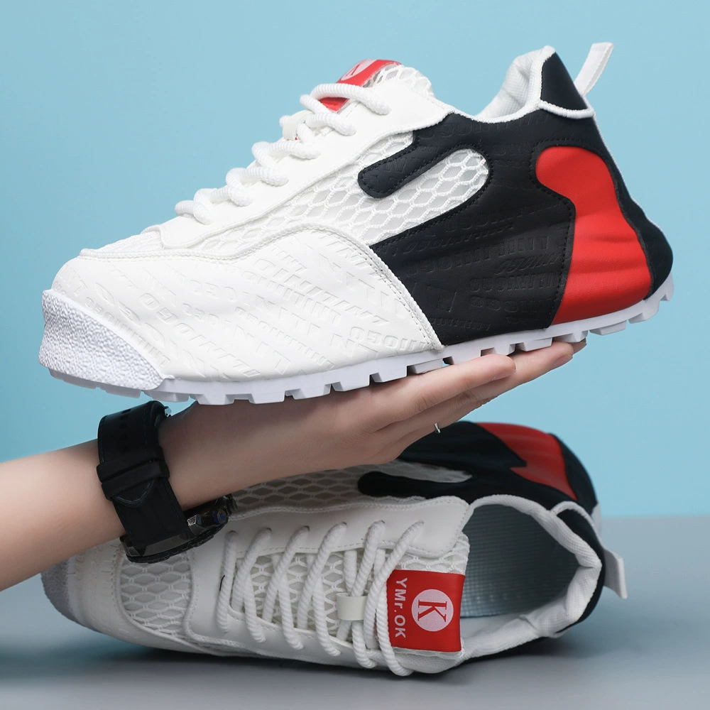 Chaussures homme pointure 46 47, quatre saisons, respirantes, baskets décontractées, montantes