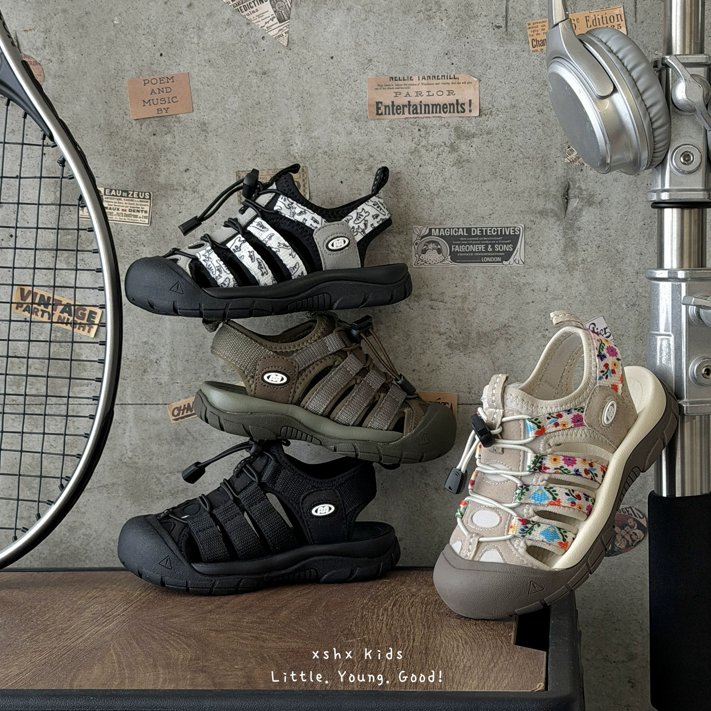 XSHX Chaussures amphibies Stream respirantes sport sandales pour enfants garçons filles plage eau · MOHE China shoe factory