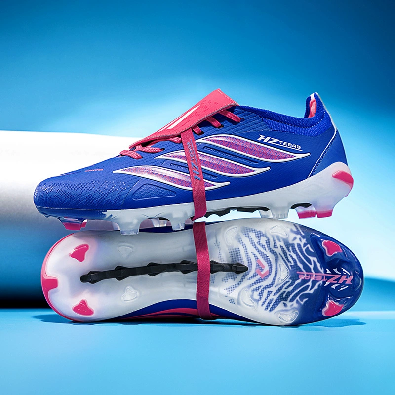 Export Fußballschuhe Herren Messi Stollen AG lange Stollen TF Trainingsschuhe Studenten rutschfest Schnürung Training Sports