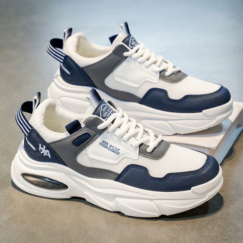 Zapatillas Casuales de Malla Transpirable Primavera 2026 para Hombre, Dad Shoes Aumento de Altura