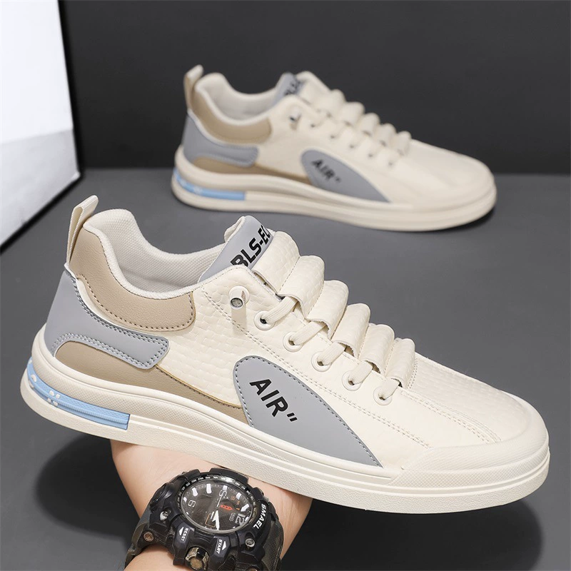 Zapatos Casuales Slip-on Tabla Primavera 2026 para Hombre, Suela Suave Trendy Cuero