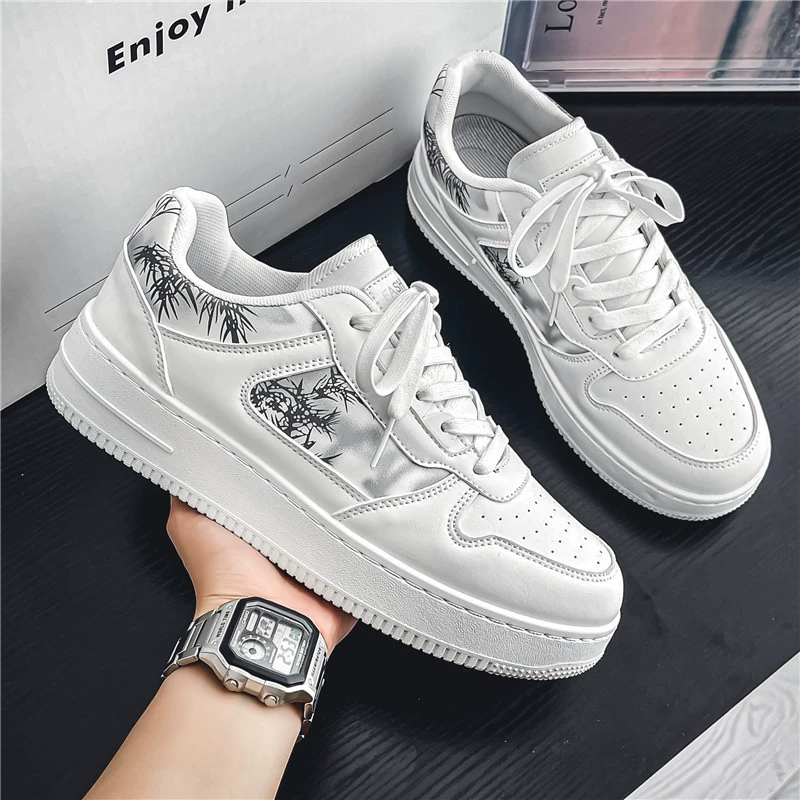 Zapatos Tabla Pintura China Tinta 2026 para Hombre, Alta Moda Casuales Estudiante