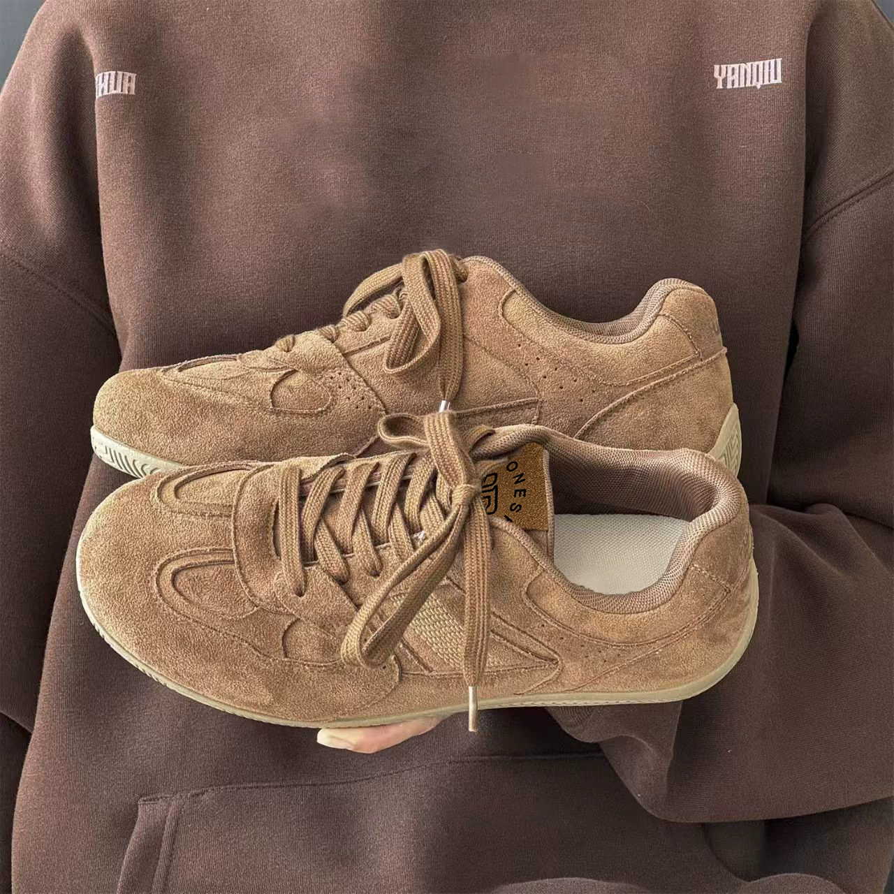 Herren 2026 Frühling Rennschuhe, Freizeit, Retro Deutsche Trainingsschuhe, weiche Sohle
