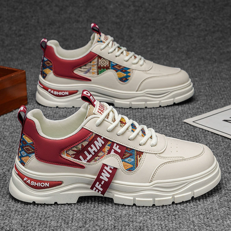 Herrenschuhe Frühjahr 2026 Neu Trendy Brand Casual Sportschuhe Jugend Weichsohle Dad Trendy Rutschfest