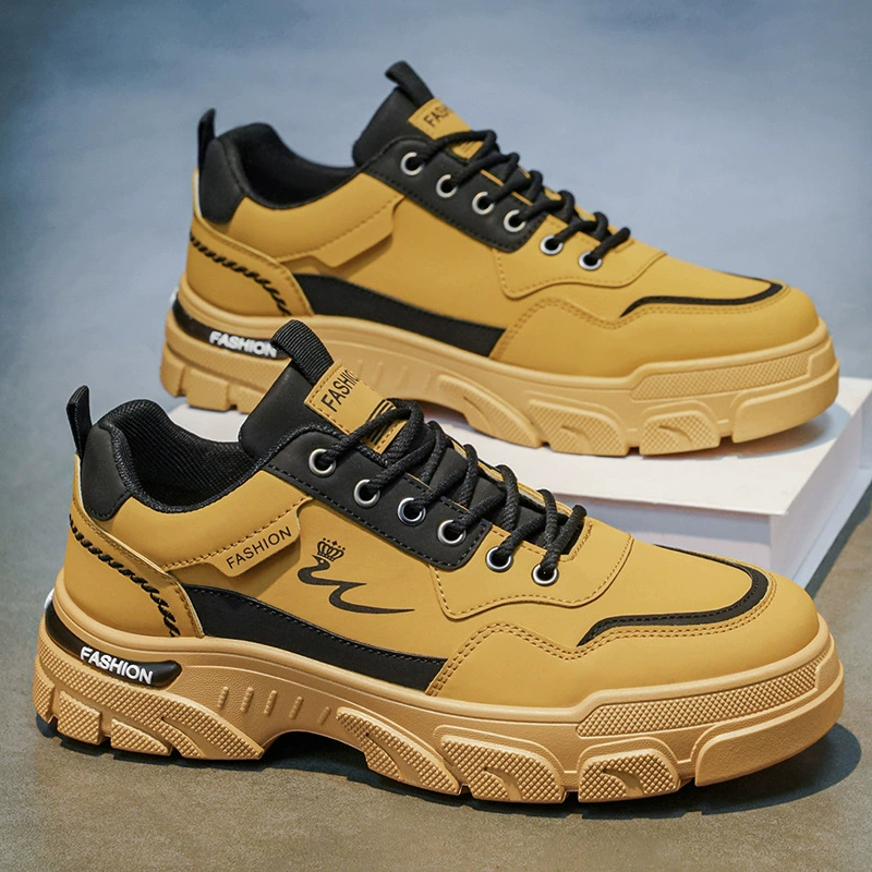 Men's Spring Black Work Safety Shoes Slip Resistant Breathable Kitchen Construction Sneakers Model 2031
