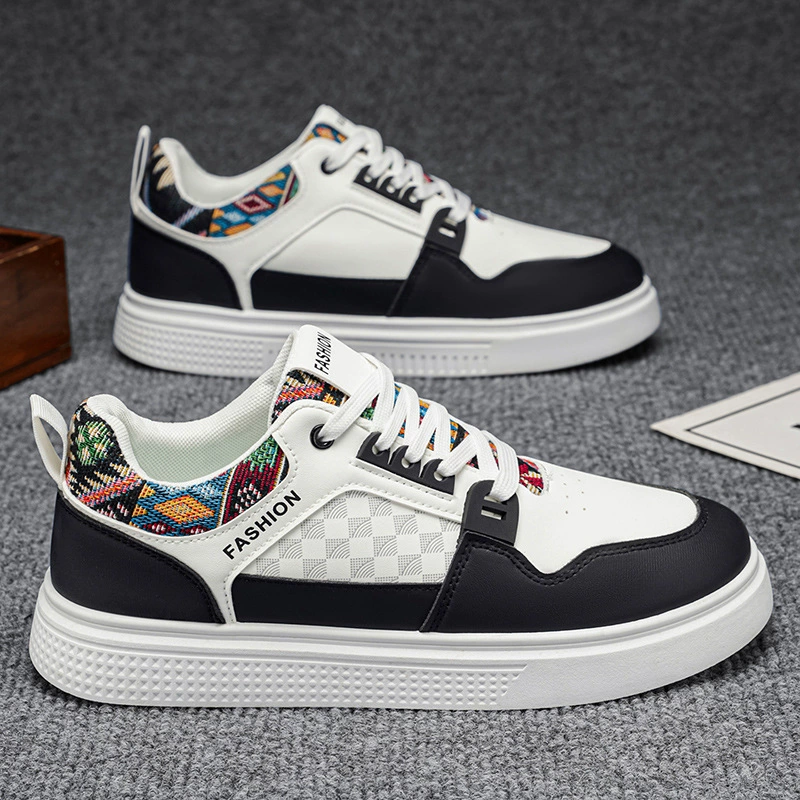 Chaussures de skate décontractées mode pour homme printemps 2026, semelle souple antidérapante respirante sport étudiant tendance