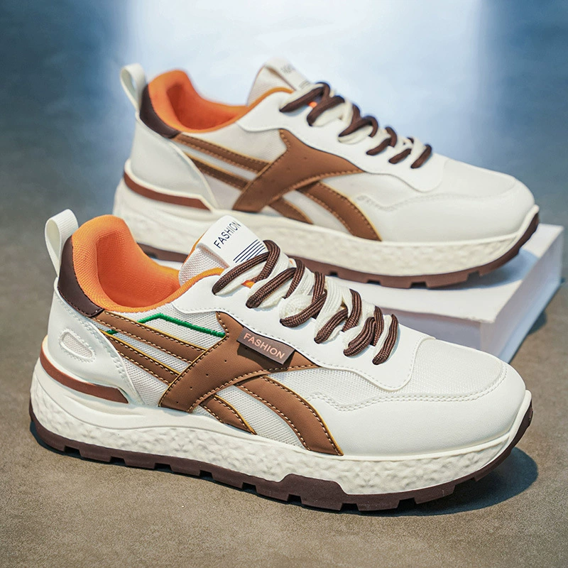 Herren Frühlings-2026 Leichte, weiche Sohle Freizeitschuhe, stoßdämpfend, Studenten-Sneaker, Modell 2042