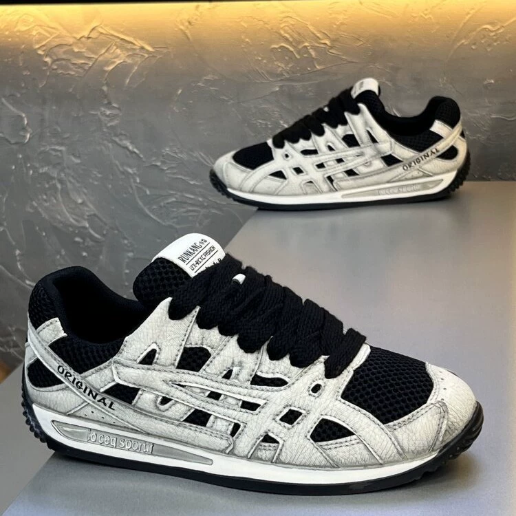 Masculino 2026 Verão Respirável Mesh Casual Agilidade Sapatos Leve Antiderrapante Dad