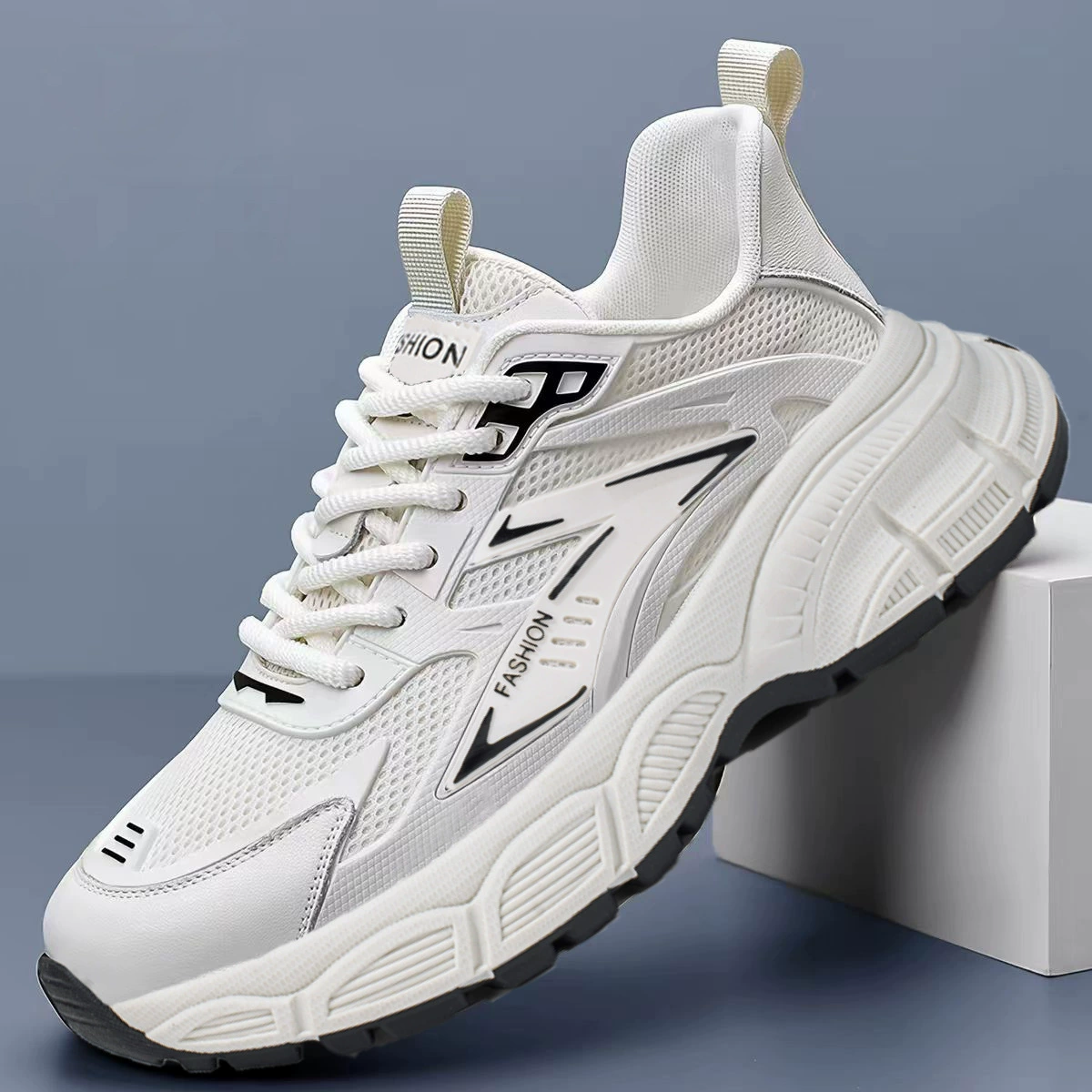 Zapatos Papá Casuales Huecos Transpirables Ligeros Verano 2026 Hombre Antideslizantes Modelo 2071