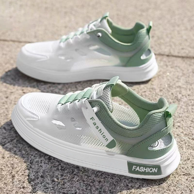 Tamancos/Sandálias Masculinos Mesh Respiráveis Verão 2026 para Exterior Sapatos Aquáticos