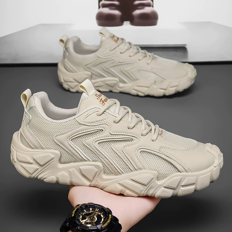 Tênis Masculinos Verão 2026 Novo Mesh Respirável, Sapatos Casuais Respiráveis, Sapatos Outdoor Leves com Sola Macia