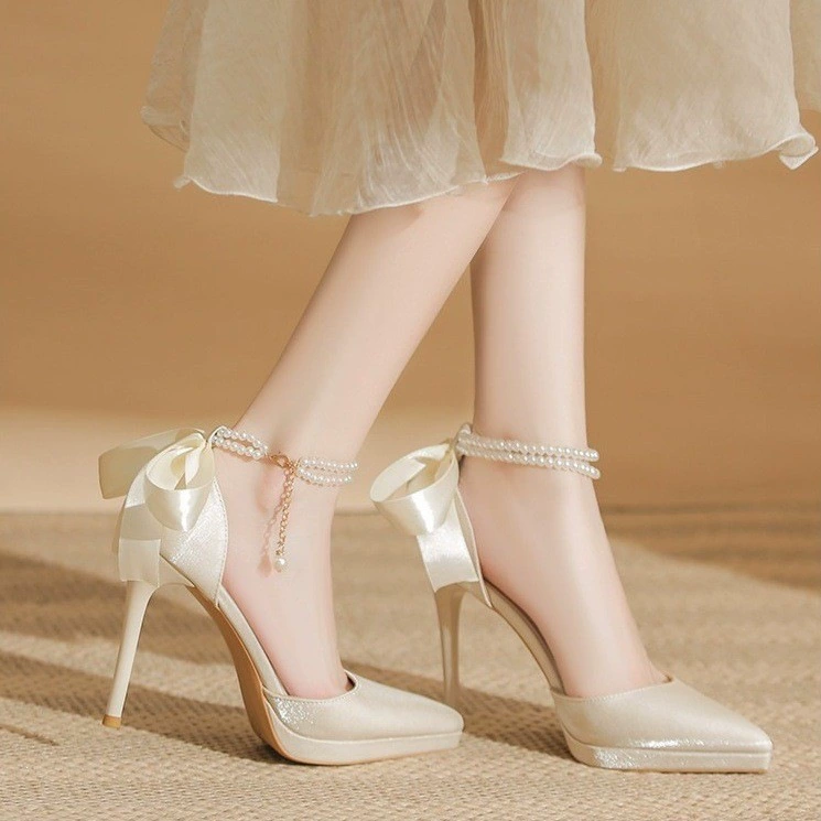 Sandalias de tacón alto para mujer, fiesta de 18 cumpleaños, cómodas, plataforma, diarias