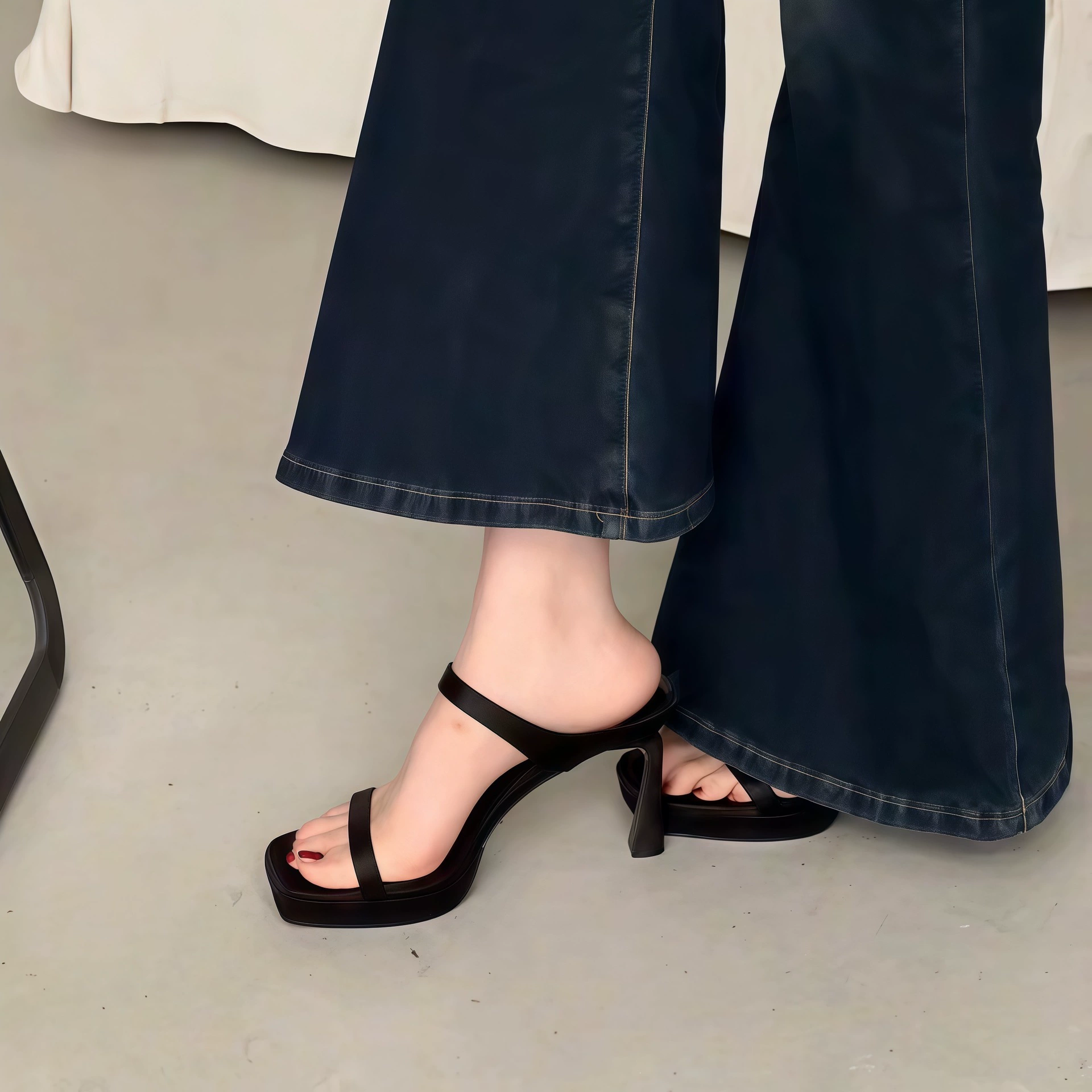 Sandalias de tacón ultra alto con plataforma stiletto para mujer, sexy verano, punta abierta