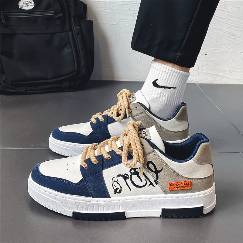 Zapatillas Casuales para Hombre 2026 Primavera Coreanas Cómodas Bajas