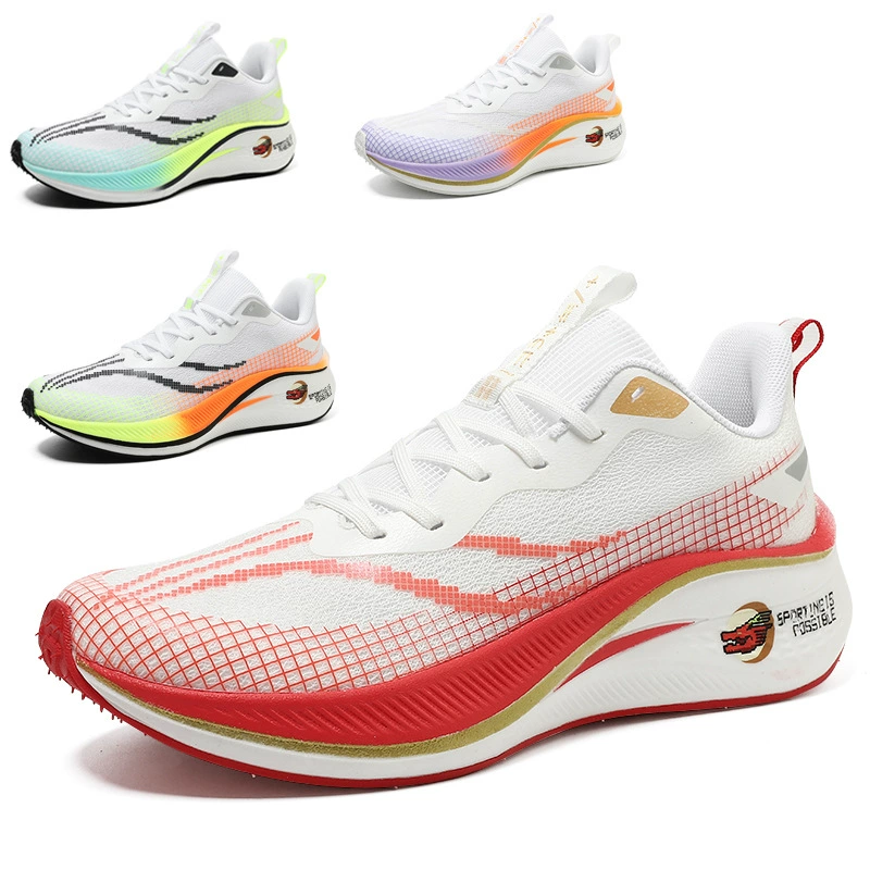 New Running Shoes for Men Spring Autumn Lightweight Cushioning Marathon Sports Sneakers Unisex