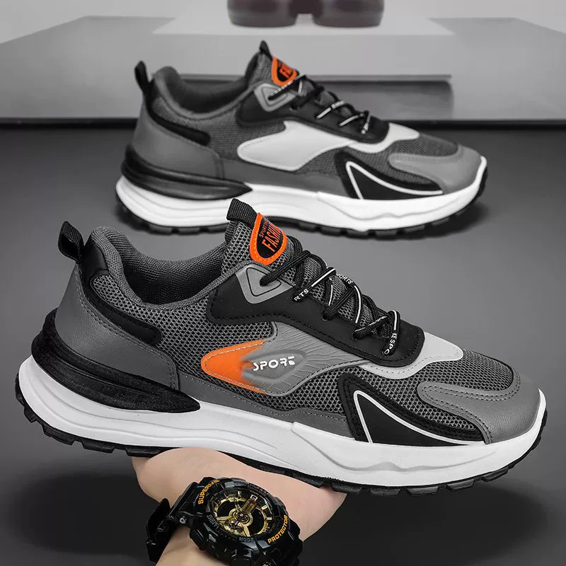 Printemps Été Nouvelles Chaussures Respirantes Mesh Casual Antidérapantes Semelle Souple Running