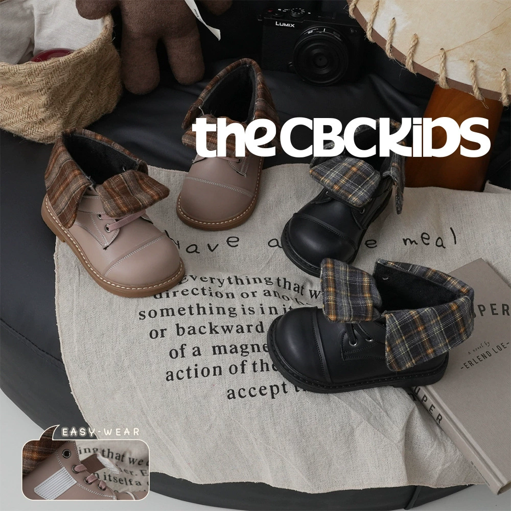 XSHX 247021 Botas Martin retro para niños, unisex, caña alta, botas Chelsea, estilo británico