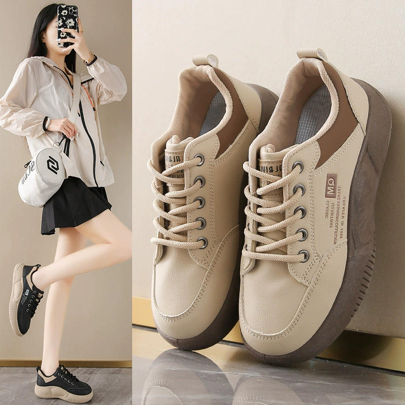 XQ5801 Nouveau 2024 automne, sneakers plateforme femme, semelle épaisse, décontractées street