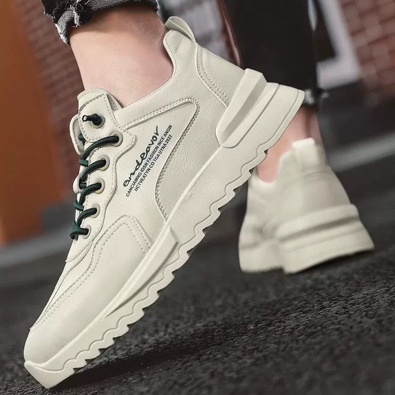 Chaussures homme 2026 automne nouvelles mode coréenne respirantes sports décontractées rehaussantes dad baskets