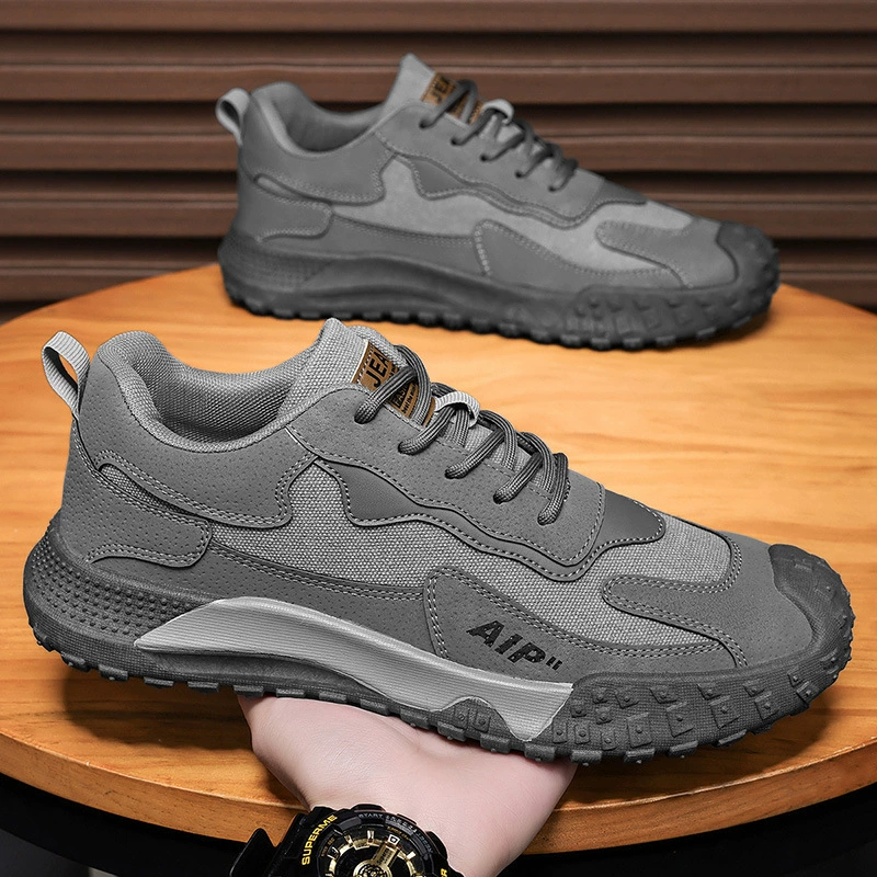 Spring 2026 Men's Breathable Casual Sports Work Safety Shoes Trendy Work Shoes