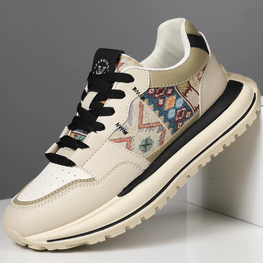 Men's Vintage Casual Sneakers, Soft Sole Agility Shoes Spring 2025
