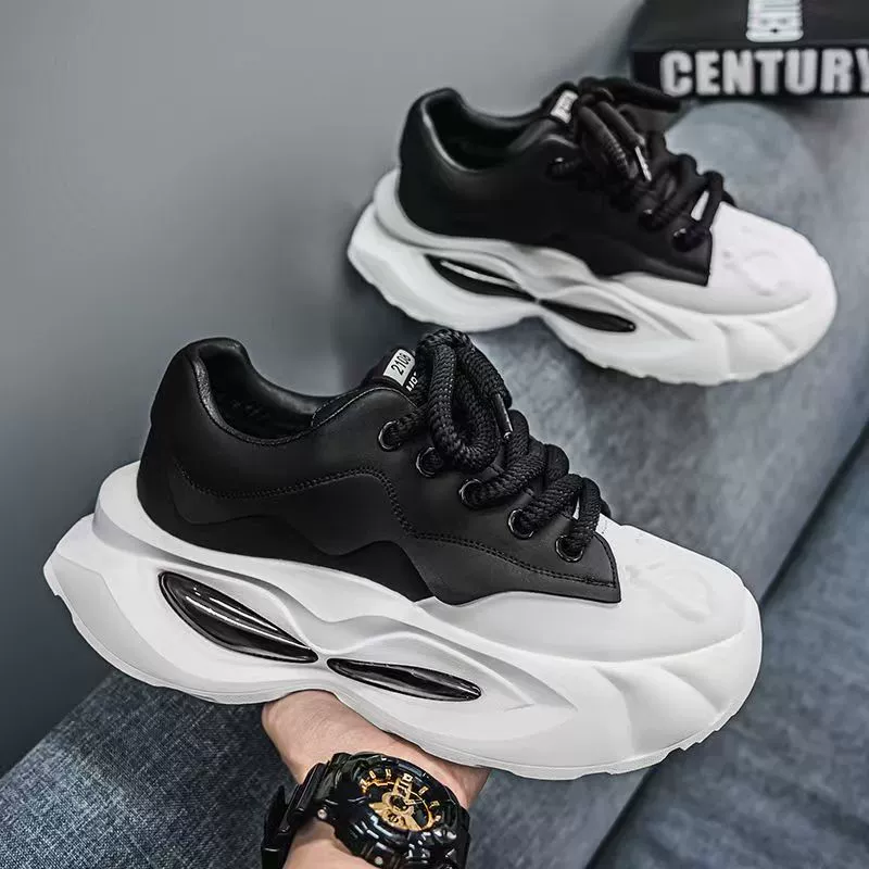 Sapatos Dad Casuais Sola Grossa Novo Primavera 2026 para Adolescentes