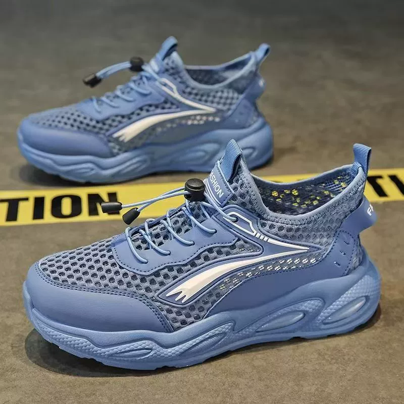 Sandálias Vazadas Respiráveis Masculino Inverno, Sapatos de Praia Sola Grossa