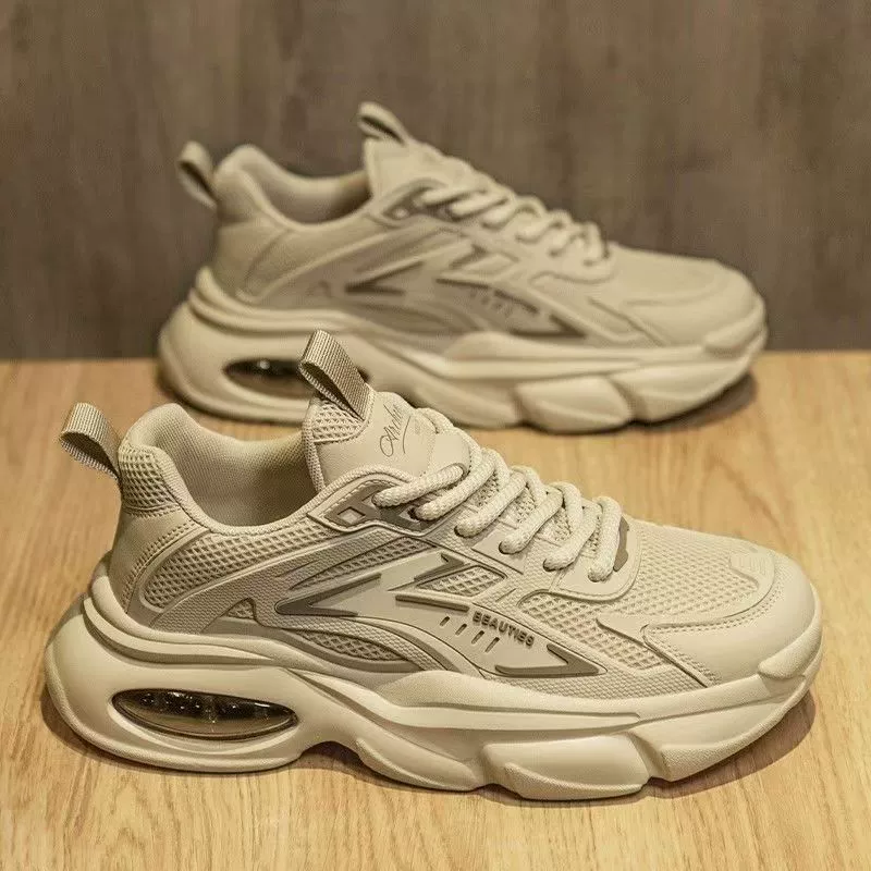 Tênis Dad Preto Sola Grossa Air Cushion Novo Inverno 2026