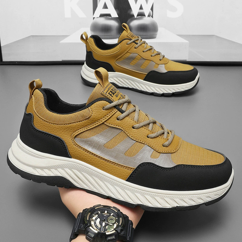 2026 Spring Fashion New Trendy Sports Shoes Thick Sole Breathable Running Wear-resistant Soft Sole