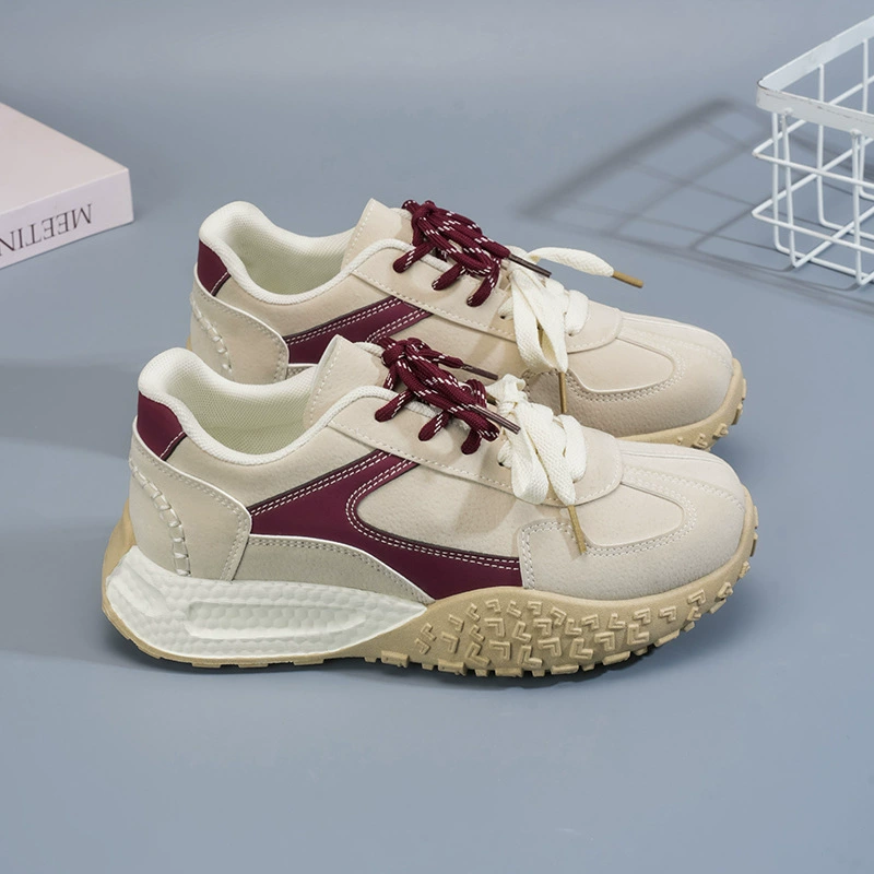 Zapatillas de Verano para Mujer Transpirables de Corcho Suela Gruesa Suave Coreana Casual Dad