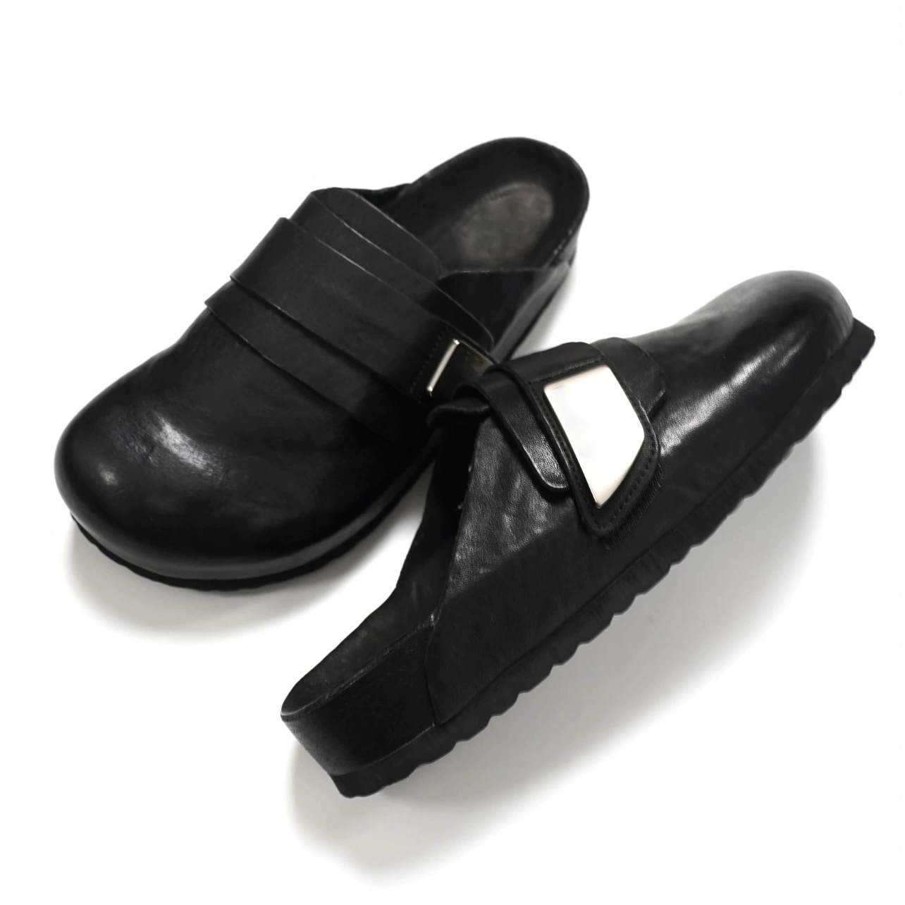 Unisex Retro Closed-Toe Platform Birkenstock Sandals Summer Casual Slide Slippers