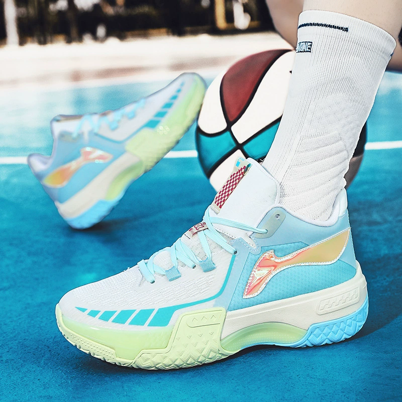 Cross-Border New Basketball Shoes for Teens, Low-Top, Durable, Anti-Slip, Size 45