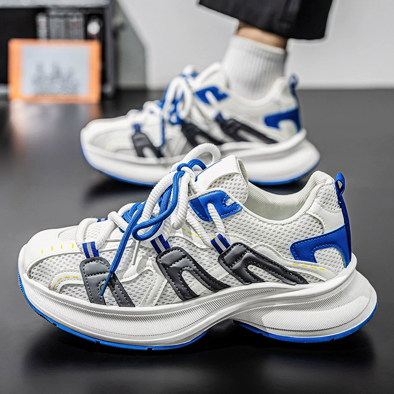 2026 Spring New Men's Trendy Lightweight Non-slip Casual Shoes Breathable Mesh Sports Shoes