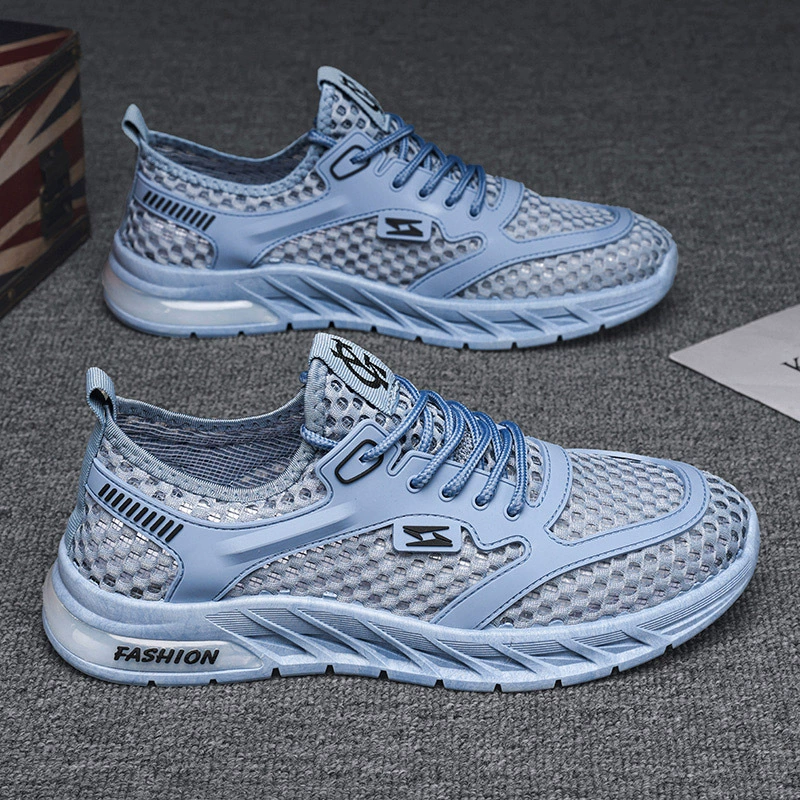 Zapatillas de Running para Hombre Invierno 2026 de Malla Hueca Transpirables Casuales Suela Suave Resistentes al Desgaste