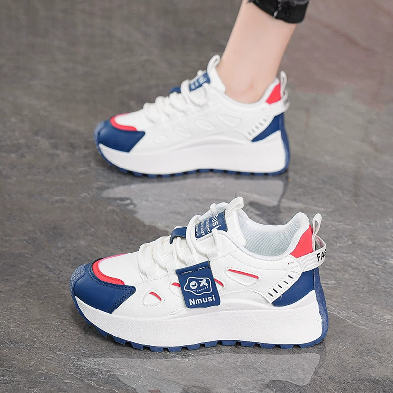 Zapatos Dad de Otoño 2025 Nuevos Casuales de Plataforma Suela Gruesa Coreanos Estudiante Deportivos Mujer