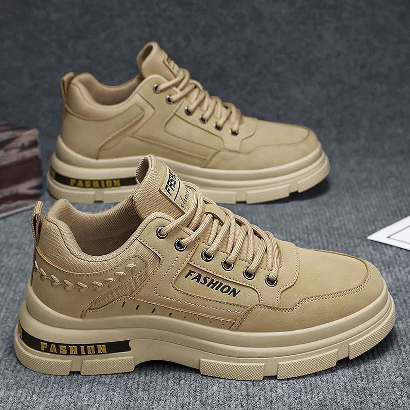 2024 Spring New Labor Protection Shoes Men's Work Shoes Waterproof Anti-Slip Wear-Resistant Lightweight Shoes