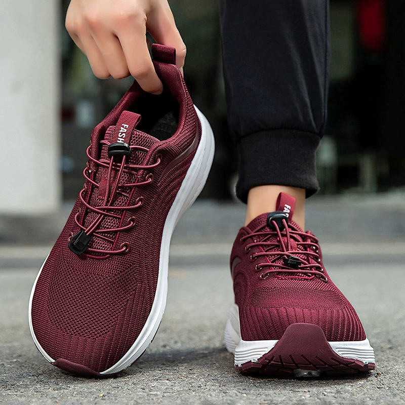 Wide Toe Box Fall New Elderly Walking Shoes, Soft Sole Comfortable Men's Casual Beijing Style Shoes