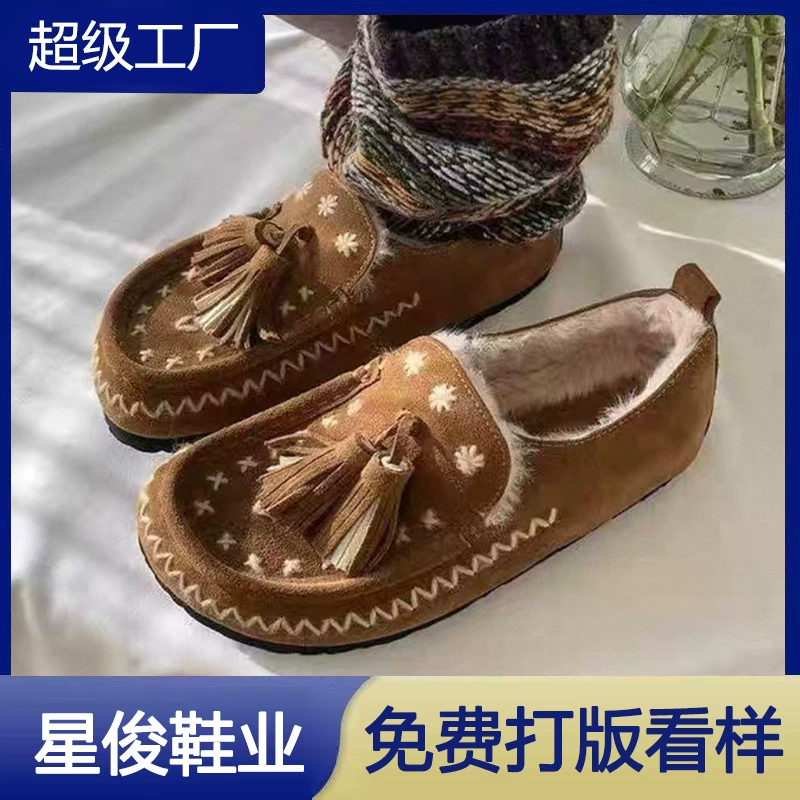 冬季新品~手工刺绣加绒包头勃肯鞋女2025新款加厚保暖外穿棉鞋
商品复购率28.13%
100+人已加购